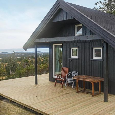 Amazing Home In Sjusjoen With Kitchen Exterior foto